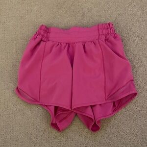 Lululemon, size 0, 4 inch, sonic pink